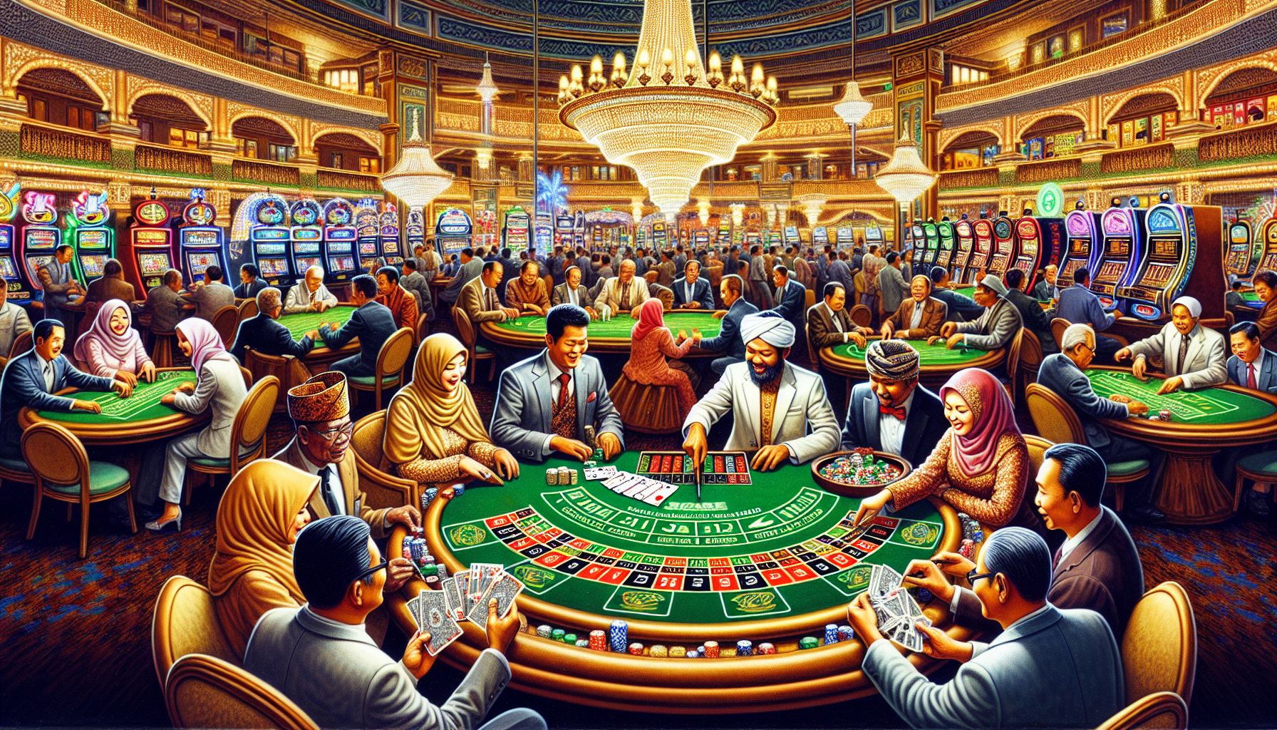 A Wonderful World of Casino in Indonesia: Exploring the Thrilling Entertainment