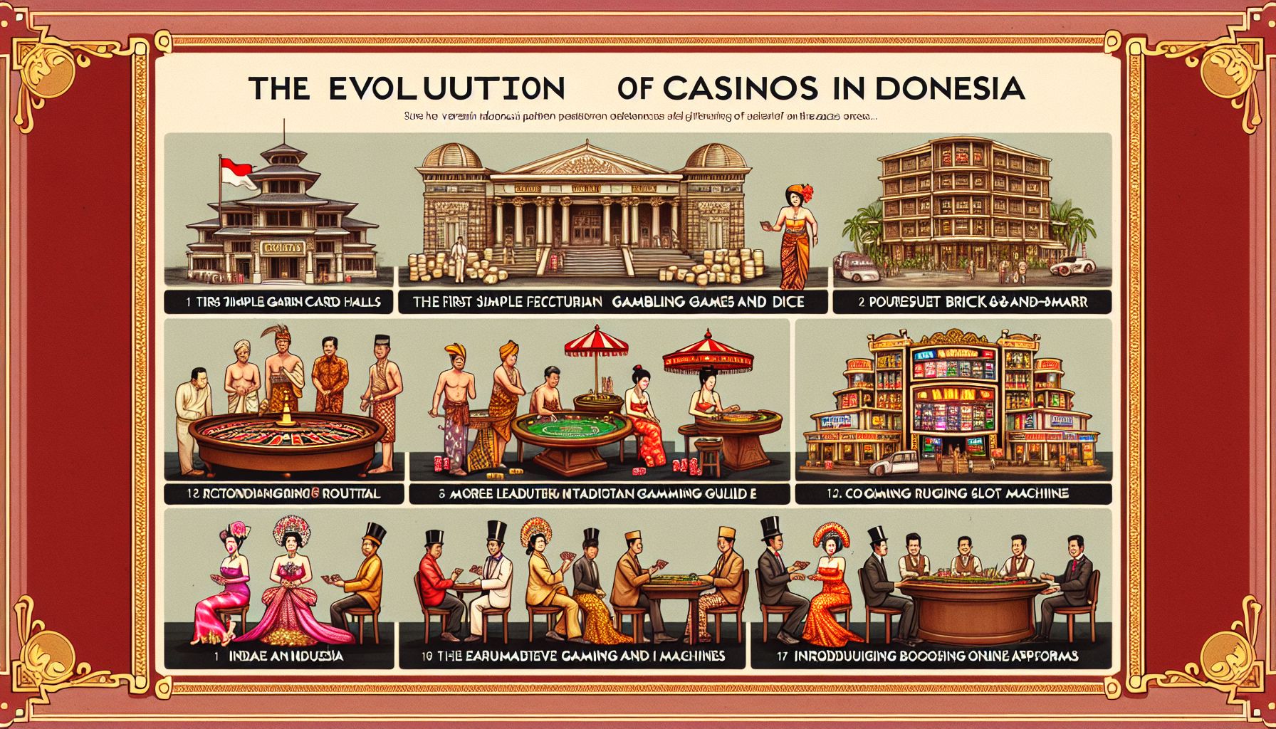 The Evolution of Casinos in Indonesia